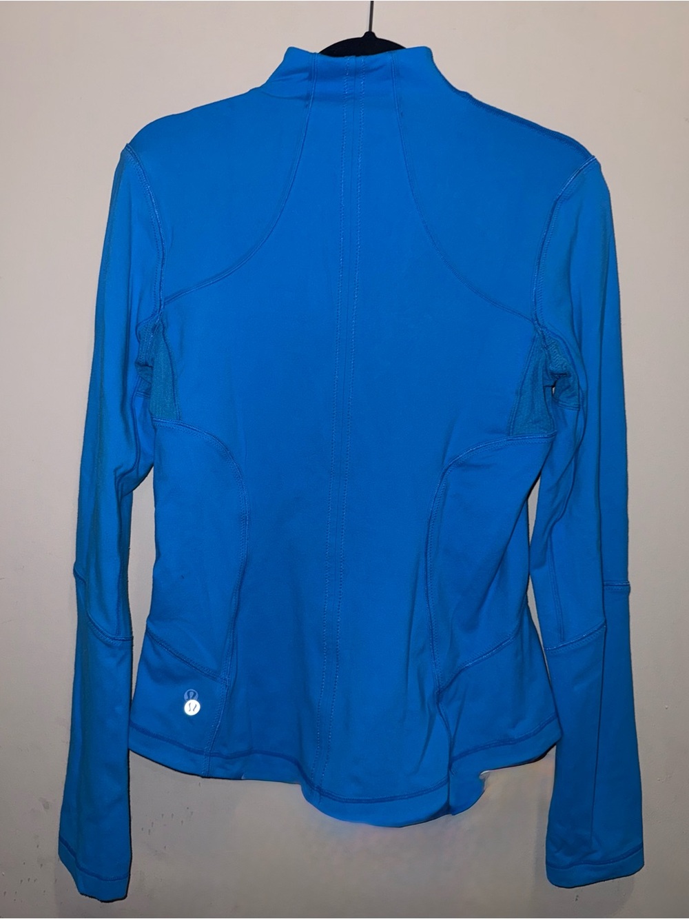 lululemon athletica Bright Blue Zip-Up Bomber Jacket - Picture 5 of 5